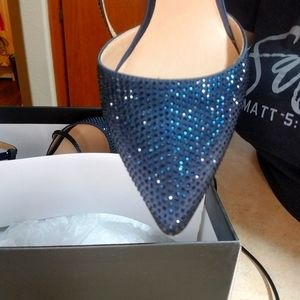 I•N•C LENII2 STORM BLUE HEELS